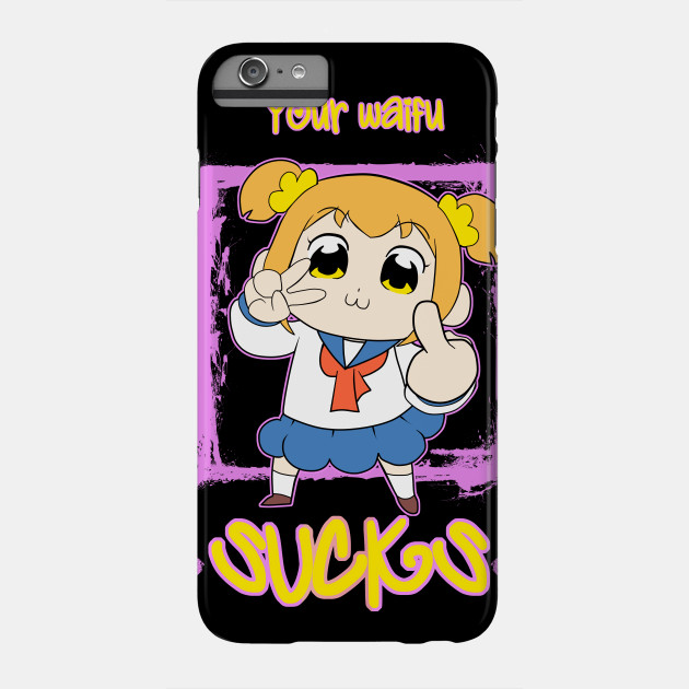 Get Wallpaper Your Waifu Poputepipikku Phone Case Teepublic Desktop Wallpaper Free