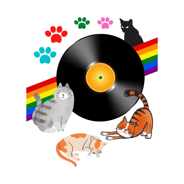 Vinyl cats by OnuM2018