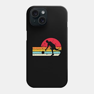 Vintage Bowling Design for Bowler Retro Phone Case