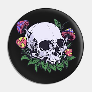 Skull horror Pin