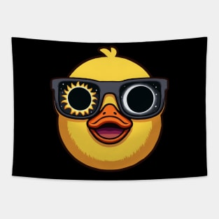 Solar Eclipse Duck Tapestry