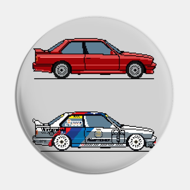 Pixel E30 Pin by AutomotiveArt