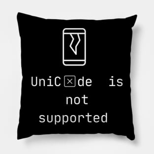 unicode unsupported Pillow