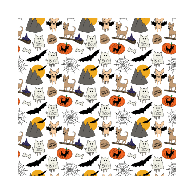 Halloween chihuahuas by bettyretro