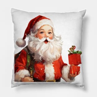 Vintage Santa Claus Pillow