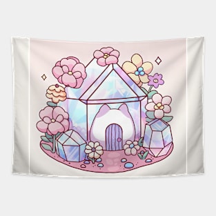 Crystal house Tapestry