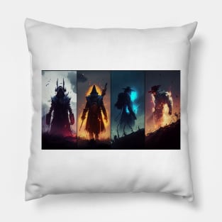 The 4 Horsemen #3 Pillow