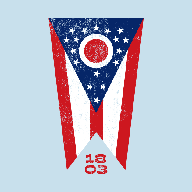 Ohio Flag 1803 by fatdesigner