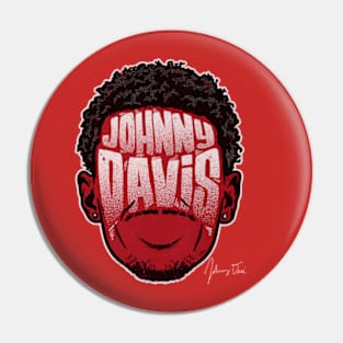 Johnny Davis Washington Player Silhouette Pin