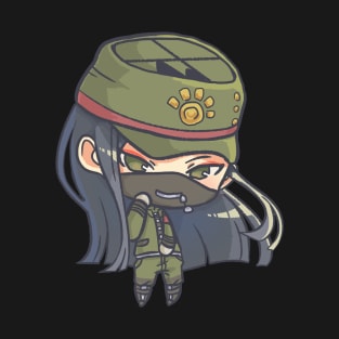 Anthropologist Korekiyo Shinguji Chibi Sticker T-Shirt