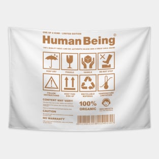 Cool Tees Human Label Tapestry