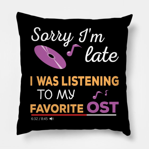 I listen to my favorite OST Pillow by JettDes