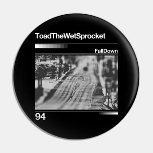 Fall Down - Artwork 90's Design Pin