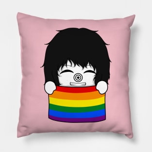 creepypasta pride chibi laughing jack Pillow