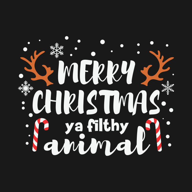 Merry Christmas Ya Filthy Animal by nangtil20