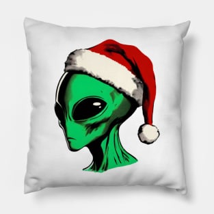 xmas alien Pillow