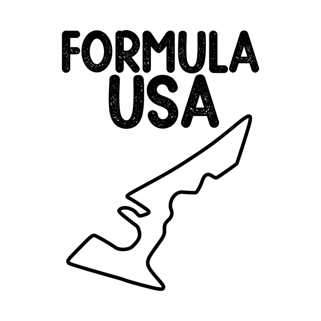 Formula USA Racing Circuit Car Map Grand Prix Race by soufyane