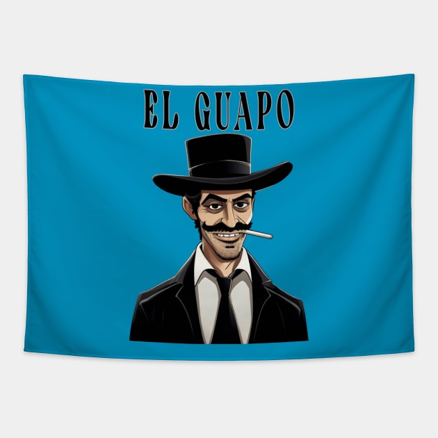 El Guapo Tapestry by Moulezitouna