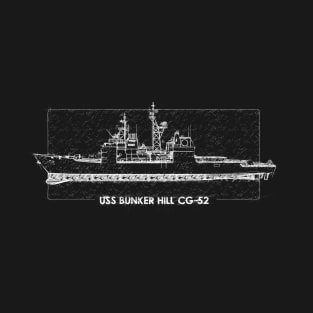 USS Bunker Hill CG-52 T-Shirt