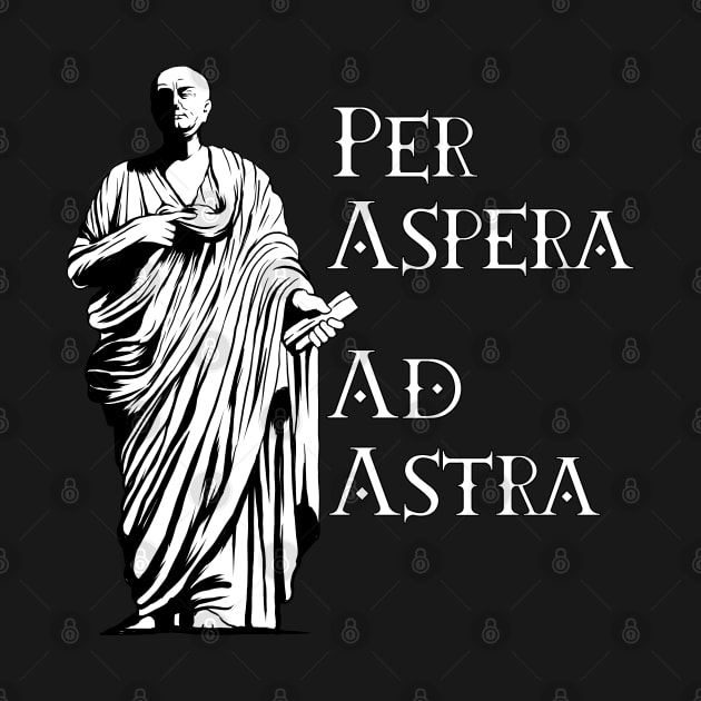 Seneca - Per Aspera Ad Astra by Modern Medieval Design