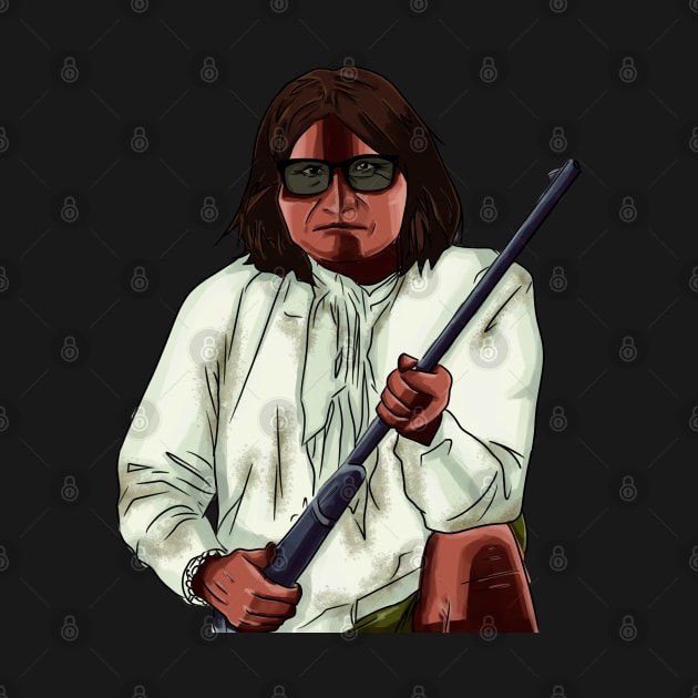 Native American Geronimo Cool Shade GTA Render Art Design by Eyanosa