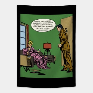 Comic Woman Can Do Better Tapestry