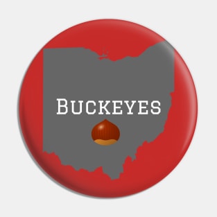 Buckeyes Columbus Ohio Nut Pin