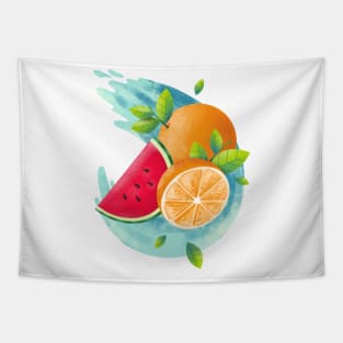 Fresh Fruit Tapestry