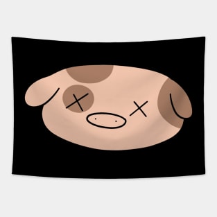 X Pig Face Tapestry