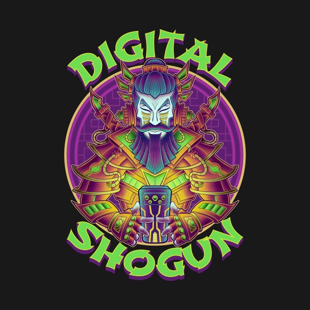 Digital Shogun by danielcolumna_art