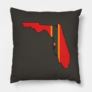 Tampa Bay Football Pillow