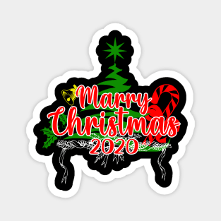 marry christmas 2020 Magnet