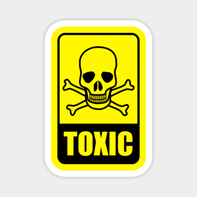 TOXIC Magnet by Skatee