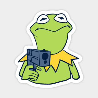 Kermit Gun Magnet