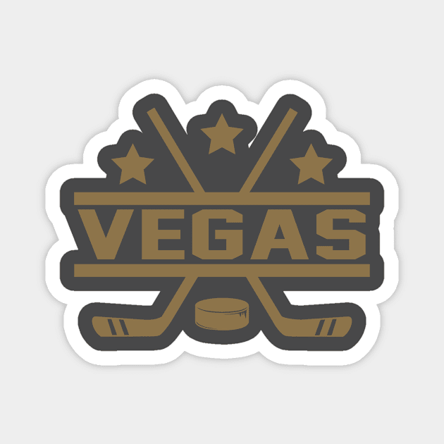 Vegas Hockey Magnet by CasualGraphic