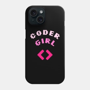 CODER GIRL - PROGRAMMING Phone Case