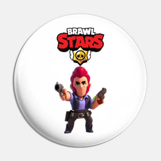 Colt Design Brawl Stars Videogames Pin Teepublic - pin colt brawl stars