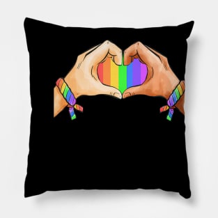 Gay Pride Clothing Lgbt Rainbow Flag Pillow