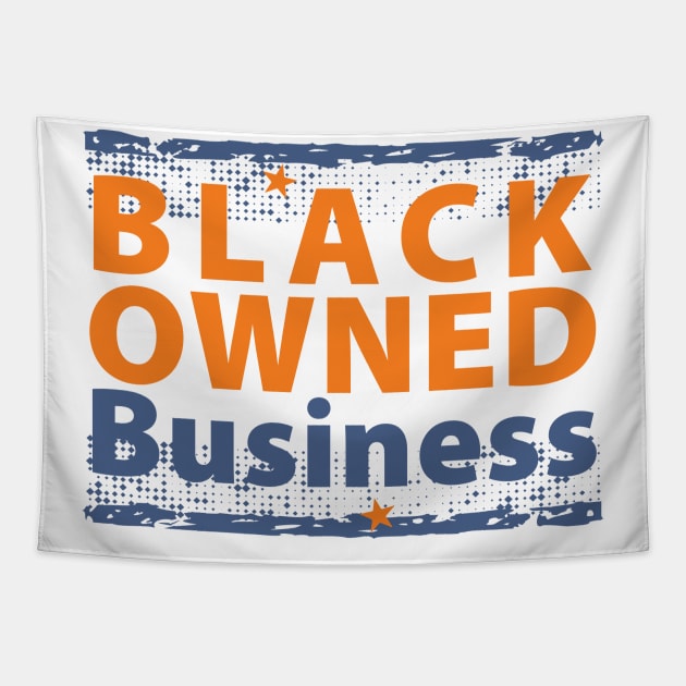 Black Owned Business Tapestry by Sofiia Golovina