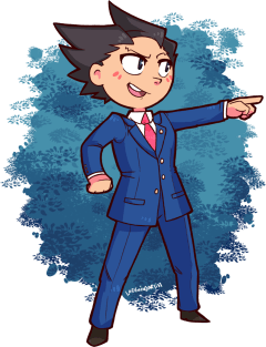 Phoenix Wright ~ Objection! Magnet