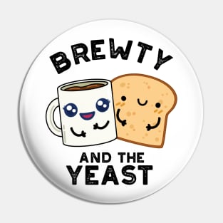 Brewty And The Yeast Funny Movie Pun Pin