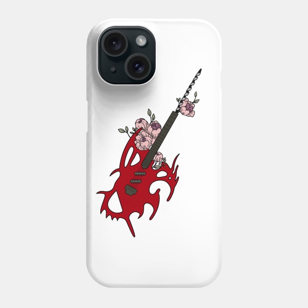 Slumber Party Massacre II Drill Guitar Phone Case by CultHorrorClub