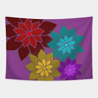 Pattern of flowers Tapestry