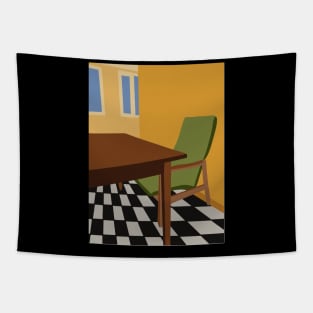 Art Deco Living Room Tapestry