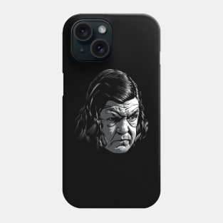 Anne Ramsey greyscale Phone Case