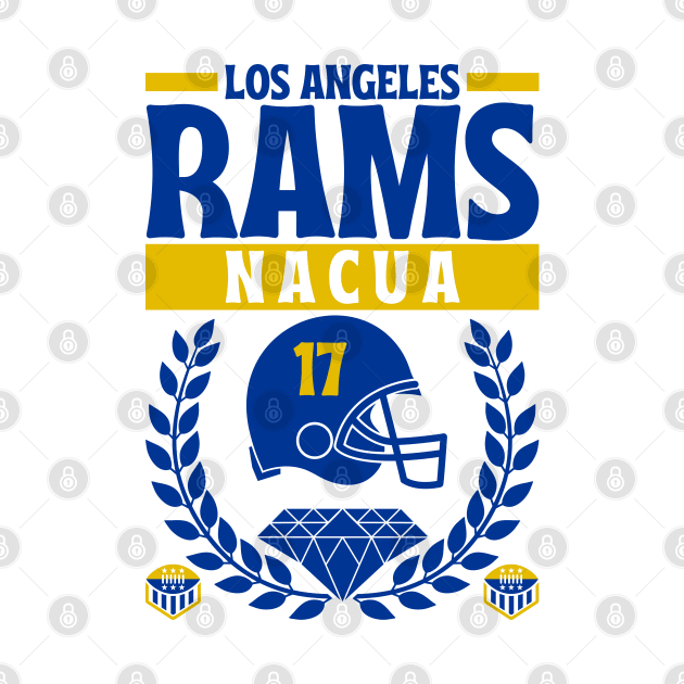 Los Angeles Rams Nacua 17 Edition 2 by Astronaut.co