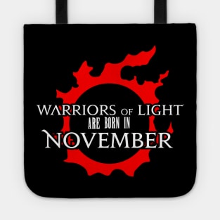 Warriors of Light are born in December FFXIV birthday gift Tote