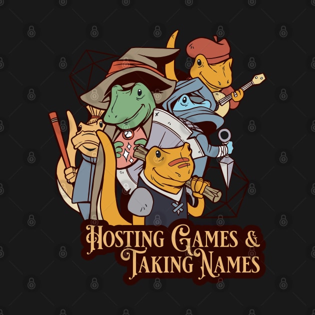 Hosting Games and Taking Names by Emmi Fox Designs