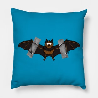 Do-It-Yourself Bat Logo Pillow