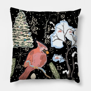 Cardinal Pillow